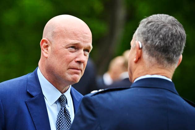 Matthew G Whitaker, US Ambassador to NATO, before a dinner at Sofiero Castle in Helsingborg, Sweden, on Thursday May 21 2026, during the NATO Foreign Ministers meeting HELSINGBORG SWEDEN x50090x  Copyright: xJohanxNilsson TTx NATO FOREIGN MINISTERS MEETING SOFIERO afOGEwEHgWc
