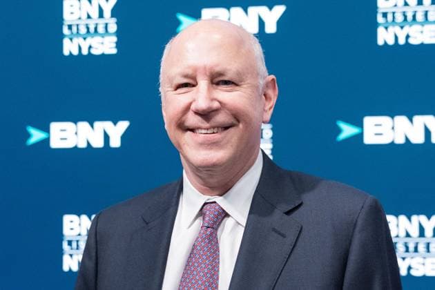 May 21, 2026, New York, New York, USA: Jeff Sprechter, Chairman and CEO of Intercontinental Exchange attends as of Robin Vince, Chief Executive Officer of Bank Of New York Mellon rings Closing Bell of the New York Stock Exchange (NYSE) in New York, NY on May 21, 2026. New York USA - ZUMAr339 20260521_znp_r339_046 Copyright: xLevxRadinx