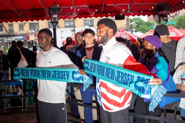 May 21, 2026, New York, New York, USA: Mayor Mamdani announced today in Harlem that 1,000 tickets to the World Cup soccer in NY and NJ will sell for only $50 each. New York USA - ZUMAm57_ 20260521_zaf_m57_006 Copyright: xJohnxMarshallxMantelx