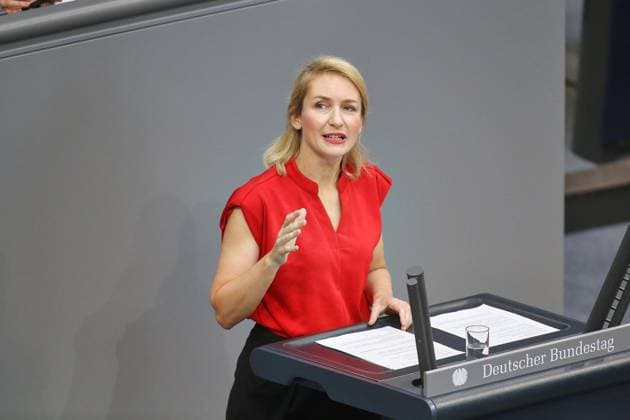 Berlin, Germany, 22 05 2026 German Bundestag 81 Bundestag session Ines Schwerdtner, Left Party Copyright: xdtsxNachrichtenagenturx dts_119889
