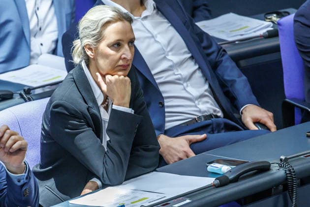 Bundestag Alice Weidel AfD in the German Bundestag on 22 05 26 in Berlin Berlin Berlin Germany Bundestag