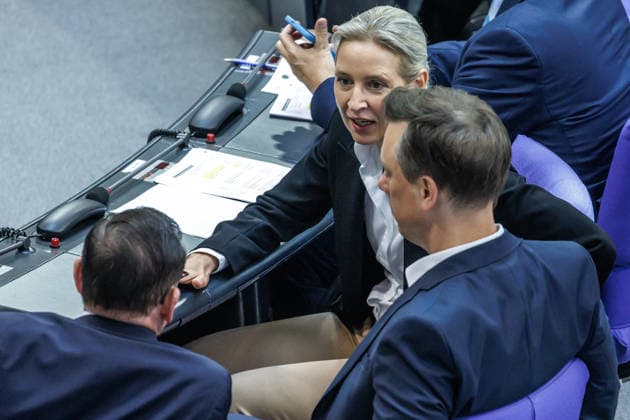 Bundestag Alice Weidel AfD in the German Bundestag on 22 05 26 in Berlin Berlin Berlin Germany Bundestag