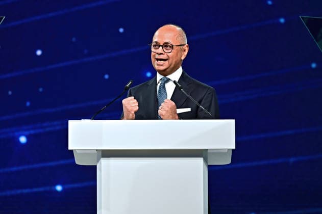 Annual General Meeting Fresenius SE Co KGaA Michael Sen Chairman of the Management Board Fresenius SE Co KGaA on the occasion of the Annual General Meeting of Fresenius SE Co KGaA on 22 05 2026 at the Congress Center Messe Frankfurt 20260522MWI123715