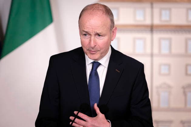 Irish Prime Minister Micheal Martin™s Institutional Visit to Italy Italian Prime Minister Giorgia Meloni meets Irish Prime Minister Micheal Martin at Palazzo Chigi during the Irish leader™s institutional visit to Italy. Rome, May 22, 2026. Rome Italy Copyright: xAndreaxCalandrax