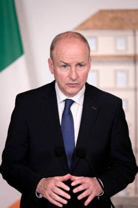 Irish Prime Minister Micheal Martin™s Institutional Visit to Italy Italian Prime Minister Giorgia Meloni meets Irish Prime Minister Micheal Martin at Palazzo Chigi during the Irish leader™s institutional visit to Italy. Rome, May 22, 2026. Rome Italy Copyright: xAndreaxCalandrax