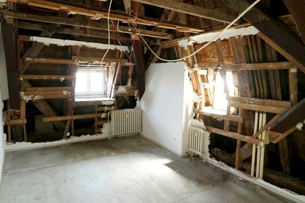 CNTV NEUWERK exterior view interior refurbishment room room on the island of Neuwerk on the occasion of the tower refurbishment 22 05 2026 Since 1310, the listed weir and lighthouse Neuwerk has been dominating the island as the oldest secular building in Hamburg and the oldest lighthouse on the German North Sea coast This unique building is now being extensi