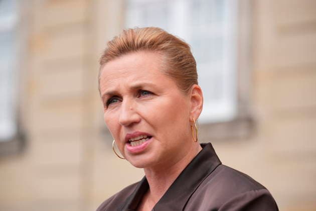 Denmark Politics Acting Prime Minister Mette Frederiksen after her visit to the King at Amalienborg Palace in Copenhagen, Denmark, Saturday, May 23, 2026 After Saturday s royal round, it is clear that acting Prime Minister Mette Frederiksen S is once again the royal investigator pointed to form a new Danish government , Copenhagen Denmark  Copyright: EmilxHelmsx spdk20260523-141954-L