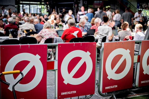 Denmark Politics Delegates of the Red Green Alliance during the political partys annual meeting at Hafnia Hallen in Copenhagen, Denmark, Saturday May 23, 2026 , Copenhagen Denmark  Copyright: NILSxMEILVANG NilsxMeilvangx spdk20260523-161410-L