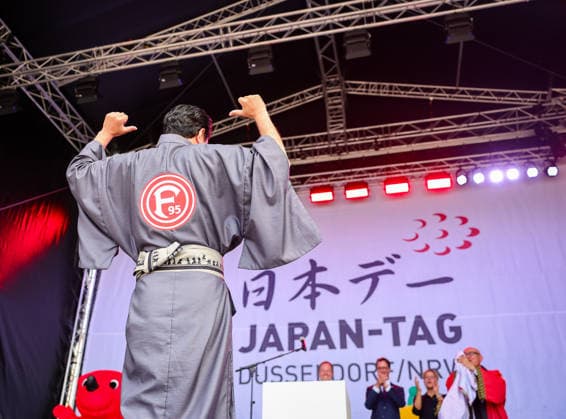 Japan Day 2026 in Düsseldorf, unique cultural festival in the state capital of NRW Düsseldorf Burgplatz NRW Germany