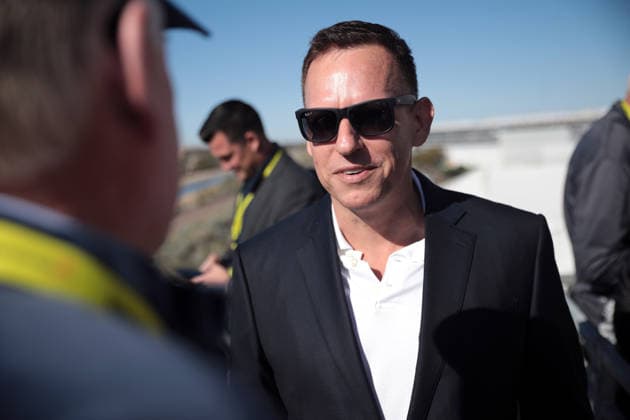 February 9, 2022, Scottsdale, Arizona, USA: PayPal co-founder PETER THIEL speaks at the Converge Tech Summit in Scottsdale, Arizona. Scottsdale USA - ZUMAg247 20220209_znp_g247_019 Copyright: xGagexSkidmorex