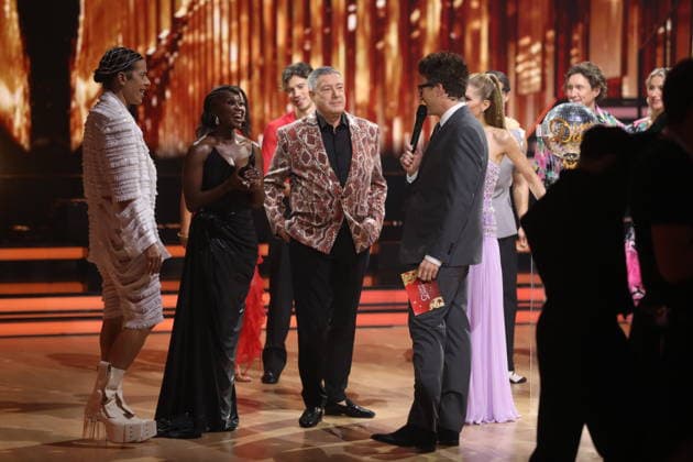 Jorge Gonzalez, Motsi Mabuse and Joachim Llambi and Daniel Hartwich and Victoria Swarovski in the eleventh live show of the 19th season of the RTL dance show Let s Dance at the MMC Coloneum Cologne, 22 05 2026 Copyright: xAgenturxMatthiasxWehnertx xM.xGränzdörferx
