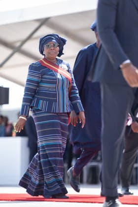 May 24, 2026, Cotonou, Cotonou, Benin: CHABI TALATA Vice President of The Republic of Benin during the nvestiture ceremony of the President of the Republic at Congress Palace Cotonou Benin  - ZUMAs385 20260524_zsp_s385_008 Copyright: xLeopoldxSoglox