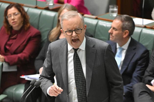 QUESTION TIME, Prime Minister Anthony Albanese during Question Time in the House of Representatives at aParliament House in Canberra, Monday, May 25, 2026. ( NO ARCHIVING CANBERRA AUSTRALIAN CAPITAL TERRITORY AUSTRALIA  Copyright: xMICKxTSIKASx 20260525174887056941