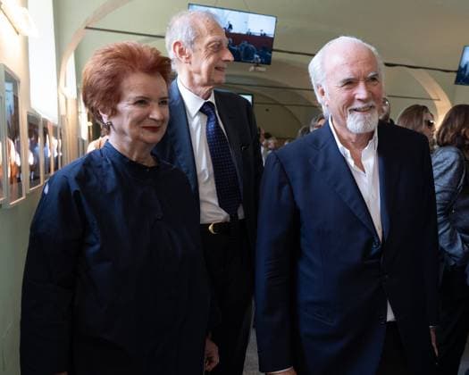May 24, 2026, Pollenzo, Cn, Italy: Antonio Ricci at the funeral ceremony for Carlo Petrini, founder of Slow Food, the Terra Madre food fair, and the University of Pollenzo. Pollenzo, May 24, 2026 Pollenzo Italy  - ZUMAa289 20260524_zia_a289_034 Copyright: xSelenexDanielex xAgfx