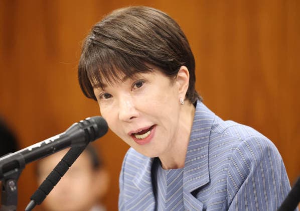 May 26, 2026, Tokyo, Japan - Japanese Prime Minister Sanae Takaichi answers a question at Upper House s cabinet committee session in Tokyo for the bill to establish a national intelligence agency on Tuesday, May 26, 2026. (photo by Yoshio Tsunoda AFLO)  aflo_332026675
