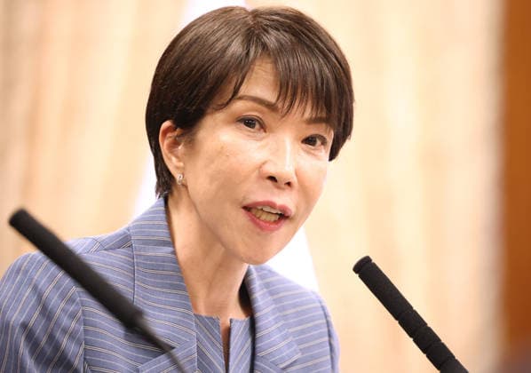 May 26, 2026, Tokyo, Japan - Japanese Prime Minister Sanae Takaichi answers a question at Upper House s cabinet committee session in Tokyo for the bill to establish a national intelligence agency on Tuesday, May 26, 2026. (photo by Yoshio Tsunoda AFLO)  aflo_332026686