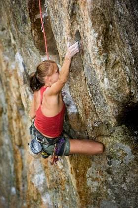 Female Climber model released Symbolfoto Copyright: xleafx Panthermedia66228066.jpg