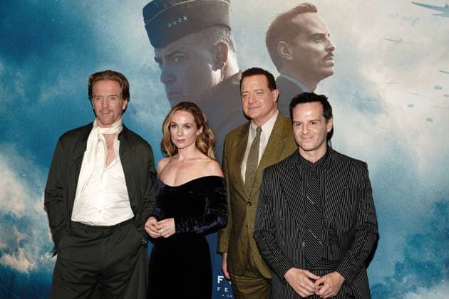Entertainment Bilder des Tages #2 Damian Lewis, Kerry Condon, Brendan Fraser, Andrew Scott at arrivals for PRESSURE Premiere, AMC Lincoln Square 13, New York, NY, May 26, 2026. Photo By: Kristin Callahan Everett Collection PRESSURE Premiere PUBLICATIONXNOTxINxCANxCHNxFRAxITAxJPNxNORxPOLxRUSxESPxUKxUSA