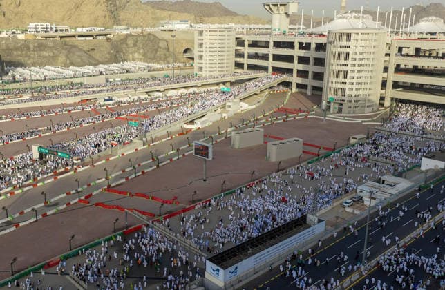Muslim pilgrims perform stoning ritual during Hajj in Mina Muslim pilgrims walk on the first day of the symbolic stoning ritual during the annual Hajj pilgrimage in Mina, Saudi Arabia, on May 27, 2026. The ritual, known as the stoning of the devil, is one of the main rites of Hajj and is performed during Eid al-Adha. Photo by SPA Saudi Pess Agency APA Images Mecca Mecca Saudi Arabia 270526_Saudi_Arabia_SPA_1_00(10) Copyright: xSPAxSaudixPessxAgencyxSaudixPressxAgencyx xapaimagesx
