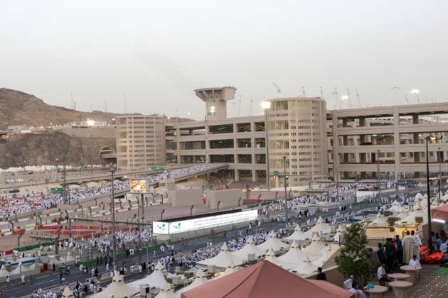 Muslim pilgrims perform stoning ritual during Hajj in Mina Muslim pilgrims walk on the first day of the symbolic stoning ritual during the annual Hajj pilgrimage in Mina, Saudi Arabia, on May 27, 2026. The ritual, known as the stoning of the devil, is one of the main rites of Hajj and is performed during Eid al-Adha. Photo by SPA Saudi Pess Agency APA Images Mecca Mecca Saudi Arabia 270526_Saudi_Arabia_SPA_1_00(2) Copyright: xSPAxSaudixPessxAgencyxSaudixPressxAgencyx xapaimagesx