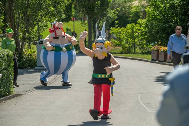 Opening of the new Idefix Adventureland themed area at the Belantis theme park near Leipzig The family-oriented adventure area based around the well-known Asterix characters is part of the planned further development of the park into the future Asterix Park Germany Opening of Idefix Adventureland