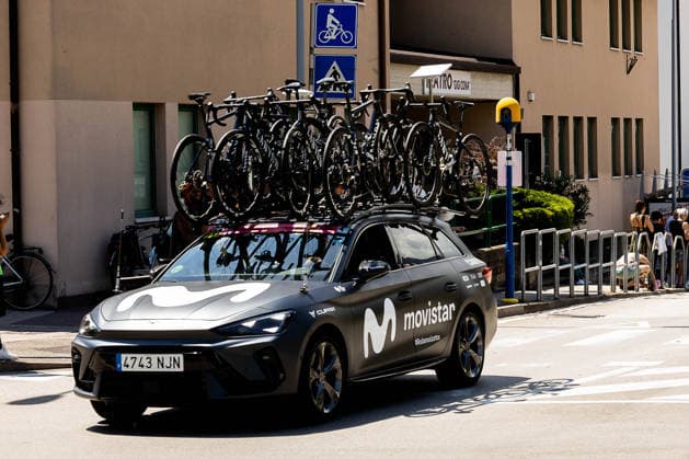 IPA85136958 - Trento ,Passage of the Giro d Italia In the photo: Passage of the Giro d Italia in Gardolo  Copyright: xAaronxGiordanix xAaronxGiordanix 85136958