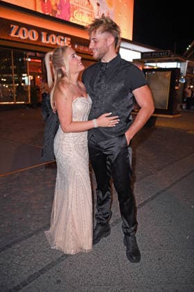Marlisa Rudizo aka Mrs. Marlisa with her boyfriend William Raab at the PHOTO OF THE WINNERS OF GERMANYS NEXT TOPMODEL 2026 at the Zoo Palast in Berlin on 28 05 2026