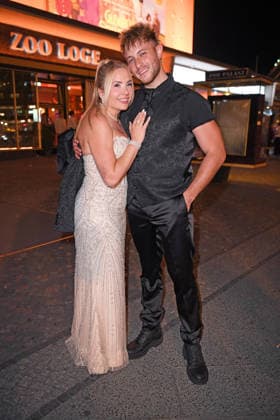Marlisa Rudizo aka Mrs. Marlisa with her boyfriend William Raab at the PHOTO OF THE WINNERS OF GERMANYS NEXT TOPMODEL 2026 at the Zoo Palast in Berlin on 28 05 2026
