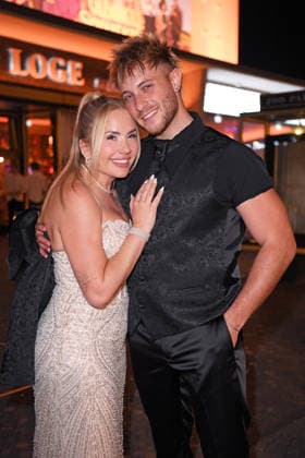 Marlisa Rudizo aka Mrs. Marlisa with her boyfriend William Raab at the PHOTO OF THE WINNERS OF GERMANYS NEXT TOPMODEL 2026 at the Zoo Palast in Berlin on 28 05 2026