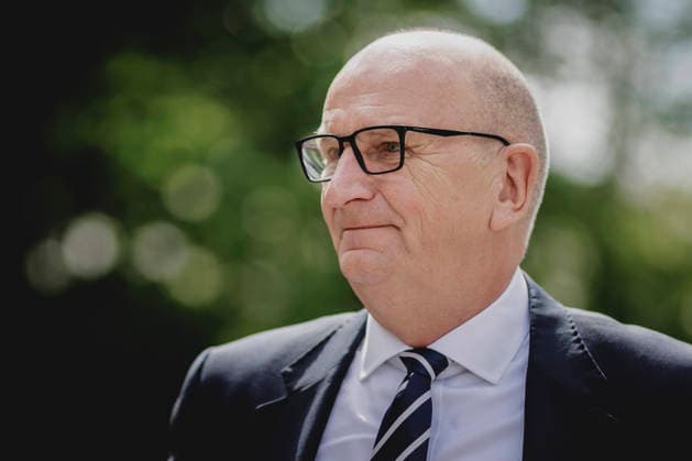 Dietmar Woidke, Minister President of Brandenburg, taken during a visit to the Sachsenhausen Memorial in Oranienburg, 28 05 2026 Oranienburg Germany Copyright: xFlorianxGaertnerx