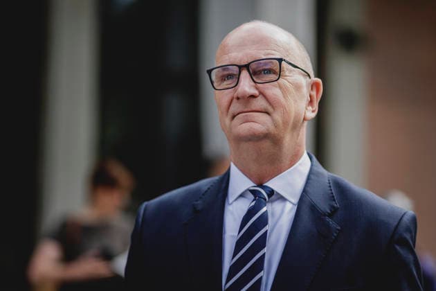 Dietmar Woidke, State Premier of Brandenburg, taken during a visit to the Sachsenhausen Memorial in Oranienburg, 28 05 2026 Oranienburg Germany Copyright: xFlorianxGaertnerx