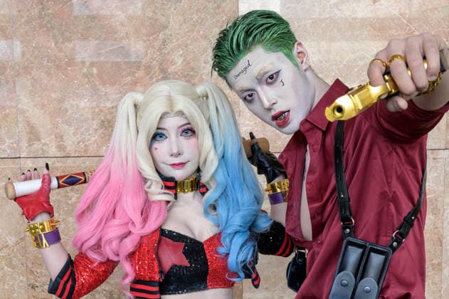 Harley Quinn and Joker cosplayers at the Hong Kong Comic Con 2026 at the Hong Kong Convention and Exhibition Centre Hong Kong, 29 05 2026 Foto:xJ.xRussellx xFuturexImagex comic_con_6529