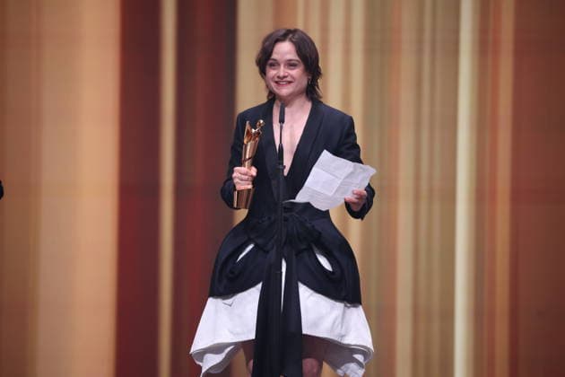 GERMAN FILM AWARD 2026 SHOW winner Lena Urzendowsky BEST FEMALE NEBENROLLE at the GERMAN FILM AWARD 2026 ceremony in Berlin Copyright: xEventpressxFuhrx