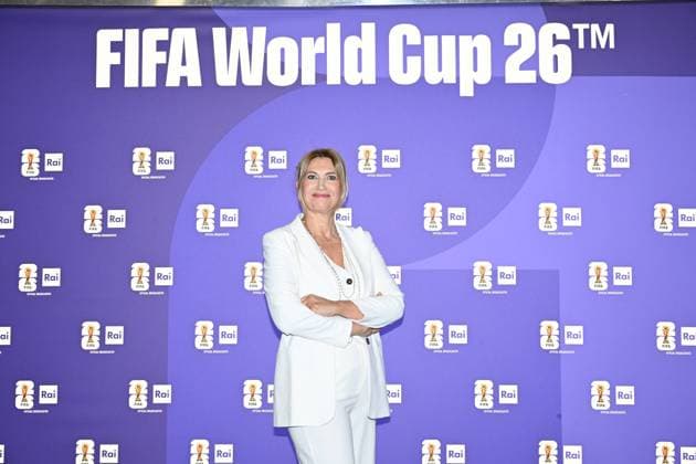 IPA85167058 - Rome : Olympic Stadium Press Room . FIFA World Cup 2026 presentation . In the photo : Simona Cantoni  Copyright: xMaurizioxD Avanzox xMaurizioxDxAvanzox 85167058