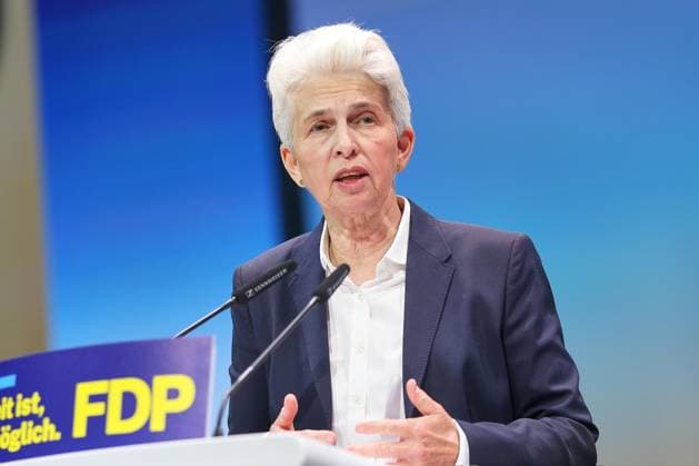 Berlin, Germany, 30 05 2026 Estrel 77 Federal Party Conference of the FDP Marie Agnes Strack Zimmermann gives a speech and applies for the party chairmanship Copyright: xdtsxNachrichtenagenturx dts_121172