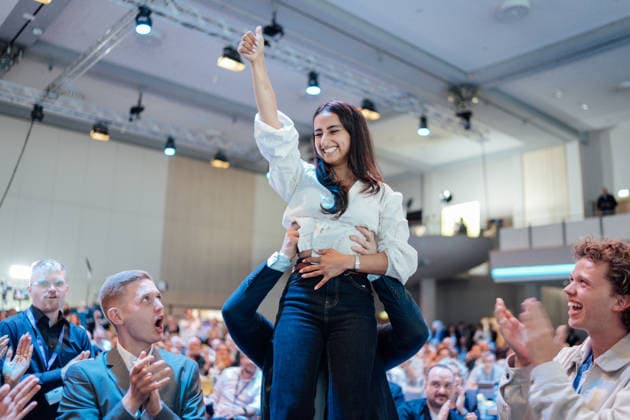 Germany Berlin, FDP, Free Democrats, Federal Party Conference, Nadin Zaya, Presidium Copyright: xMilenaxRadatzx