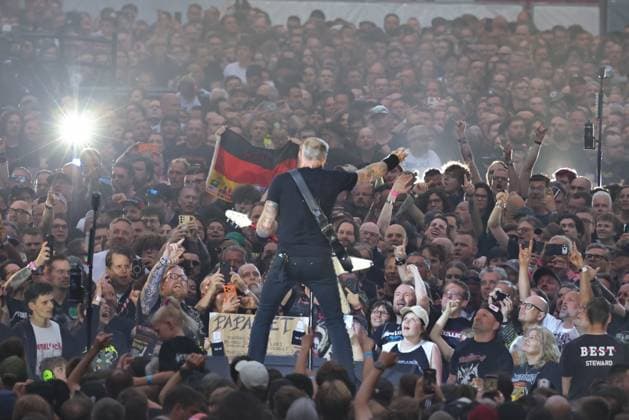 30 05 2026, Metallica in concert live at the Olympiastadion, Berlin, singer and guitarist James Hetfield, Berlin