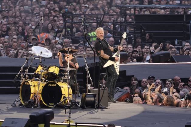 30 05 2026, Metallica in concert live at the Olympiastadion, Berlin, singer and guitarist James Hetfield, Berlin