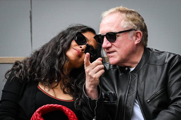May 31, 2026, Paris, France, France: Francois-Henri PINAULT and Salma HAYEK during the Roland-Garros 2026, French Open 2026, Grand Slam tennis tournament at Roland-Garros Stadium on May 31, 2026 in Paris, France. Paris France  - ZUMAm308 20260531_zsp_m308_032 Copyright: xMatthieuxMirvillex