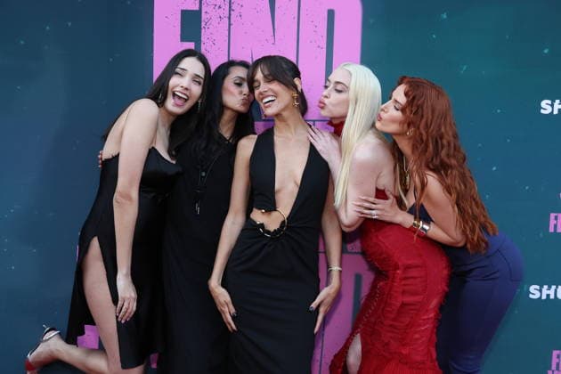 Find Your Friends Special Screening in Los Angeles Los Angeles CA JUNE 01 Zion Moreno, Sophia Ali, Bella Throne, Chloe Cherry, Izabel Pakzad at the Find Your Friends Special Screening on June 01, 2026 Credit AdMedia 456944 2026 06 01  Copyright: xAdMediax STAR_456944_001