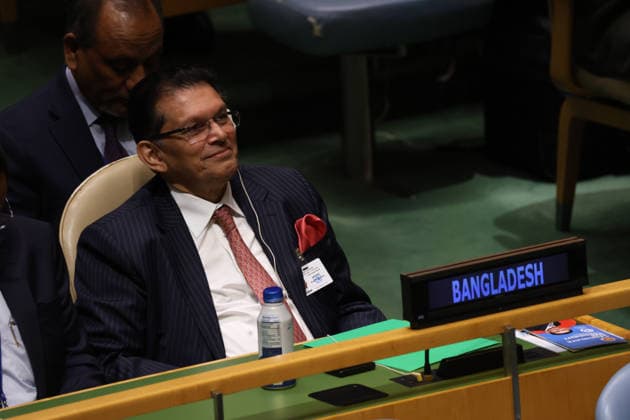 June 2, 2026, New York, New York, USA: KHALILUR RAHMAN of Bangladesh smiles in the General Assembly Hall before the vote for President of the 81st session of the UN General Assembly at UNHQ in New York. New York USA - ZUMAo116 20260602_znp_o116_011 Copyright: xBiancaxOterox