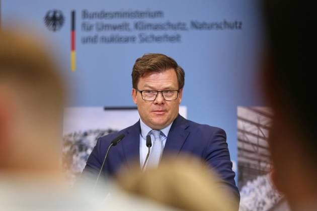 Berlin, Germany, 03 06 2026 Ministry of the Environment Press statement Action program National Circular Economy Strategy Federal Minister for the Environment, Climate Protection, Nature Conservation and Nuclear Safety Carsten Schneider SPD Copyright: xdtsxNachrichtenagenturx dts_121850