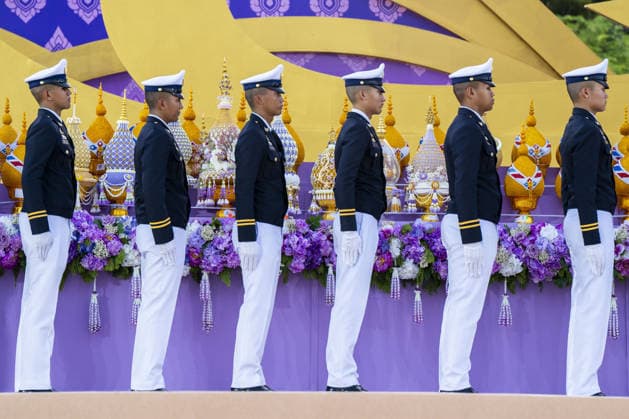 Birthday of Thai Queen Suthida in Bangkok BANGKOK, THAILAND - JUNE 03: Members of a military guard of honor stand in formation during a ceremony celebrating the birthday of Thai Queen Suthida Bajrasudhabimalalakshana at Sanam Luang Royal Field in Bangkok, Thailand on June 03, 2026. Adryel Talamantes Anadolu Bangkok Thailand. Editorial use only. Please get in touch for any other usage.  Copyright: x2026xAnadoluxAdryelxTalamantesx