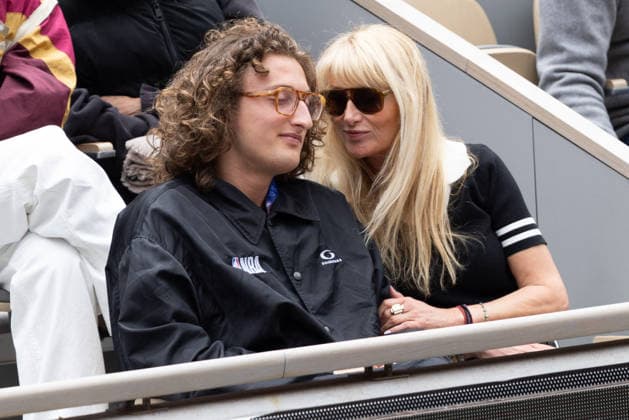 Joalukas Noah and his mother Isabelle Camus in the stands during the Day Eleven of the 2026 Roland Garros French Open on June 03, 2026 in Paris, France Jacovides Moreau Bestimage Celebs in the stands during the Day Eleven of the 2026 French Open on June 03, 2026 in Paris, France Paris France  Copyright: xJACOVIDES-MOREAUx xBESTIMAGExJACOVIDES-MOREAUx xBESTIMAGEx
