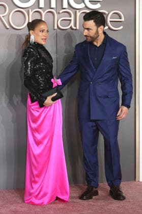 Jennifer Lopez and Brett Goldstein at the premiere of the Netflix film Office Romance at the BFI Southbank London, 03 06 2026 Foto:xD.xJonesx xFuturexImagex romance_london_6613