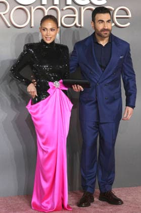 Jennifer Lopez and Brett Goldstein at the premiere of the Netflix film Office Romance at the BFI Southbank London, 03 06 2026 Foto:xD.xJonesx xFuturexImagex romance_london_6614