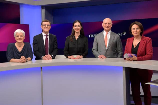 on the ARD talk show maischberger in Studio Berlin Adlershof Berlin, 03 06 2026 Foto:xM.xBehrensx xFuturexImagex maischberger0306_6602