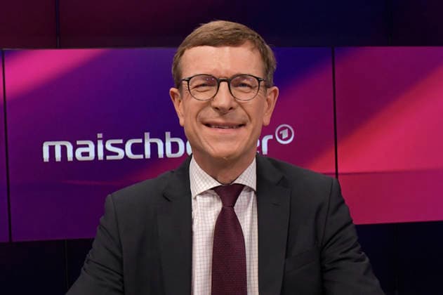 on the ARD talk show maischberger in Studio Berlin Adlershof Berlin, 03 06 2026 Foto:xM.xBehrensx xFuturexImagex maischberger0306_6614