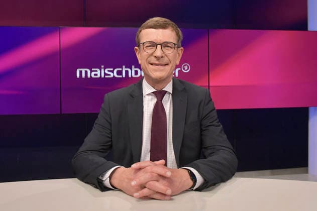 on the ARD talk show maischberger in Studio Berlin Adlershof Berlin, 03 06 2026 Foto:xM.xBehrensx xFuturexImagex maischberger0306_6615