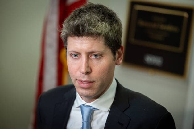Altman - Sanders meeting at Dirksen Senate Office WASHINGTON, DC - JUNE 3: CEO of OpenAI Sam Altman talks to reporters following a meeting with Senator Bernie Sanders (I-VT) at the Dirksen Senate Office building in Washington, DC on June 3, 2026. Nathan Posner Anadolu Washington DC United States. Editorial use only. Please get in touch for any other usage.  Copyright: x2026xAnadoluxNathanxPosnerx